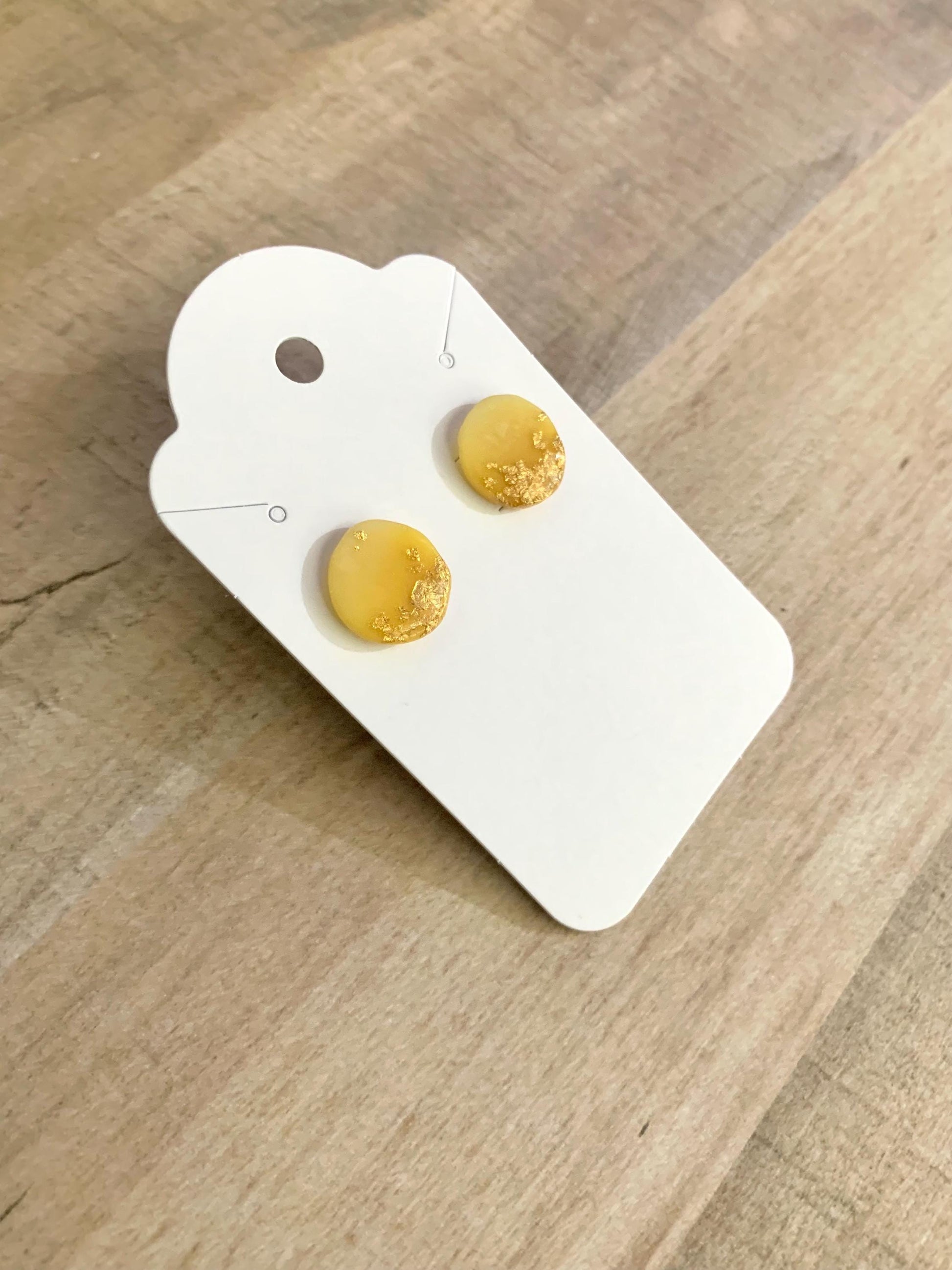 Golden Sunset studs